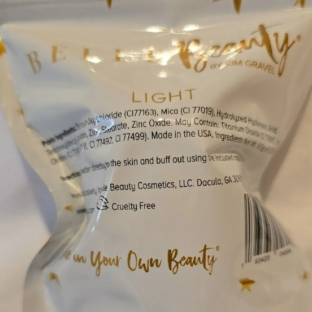 Belle Easy Peasy Mineral Foundation - Matte,Light Powder.